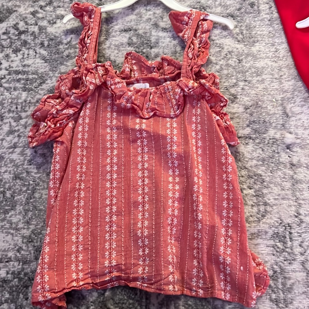 Floral tank top